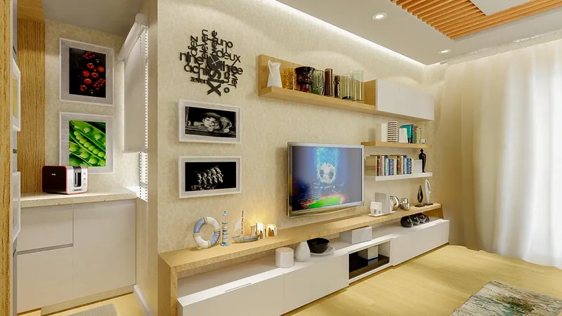Apartament Fier, Interior Design, Vizualizim, 3DS Max, Vray