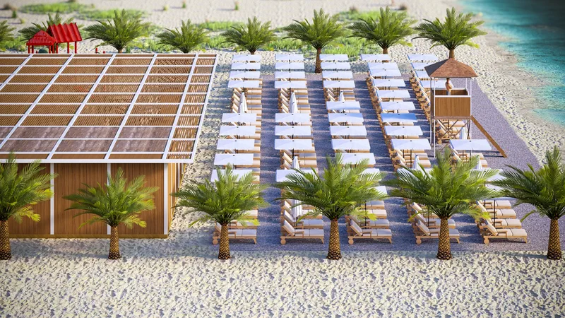 Stacion Plazhi Borsh. Projektim Arkitektonik