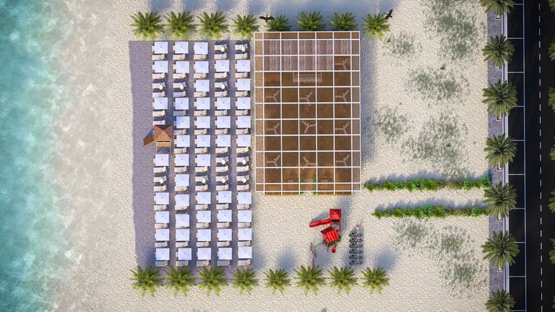 Stacion Plazhi Borsh. Projektim Arkitektonik