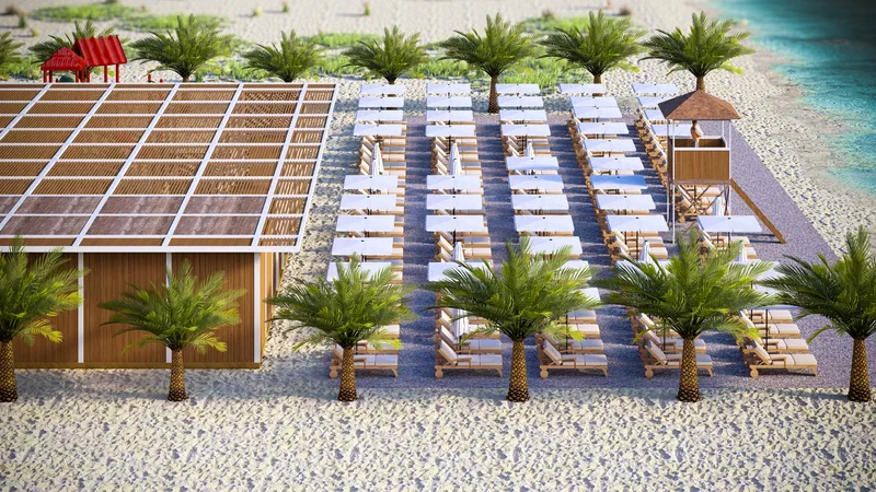 Stacion Plazhi Borsh. Projektim Arkitektonik